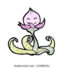 süße Cartoon-Blume