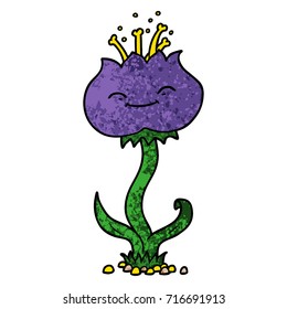 cute cartoon flower