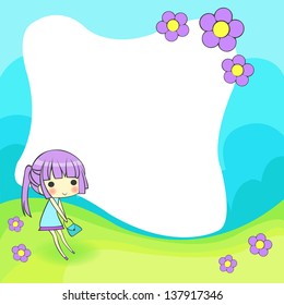 cute cartoon frame