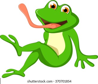 cute cartoon frog