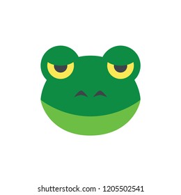 cute cartoon frog vector