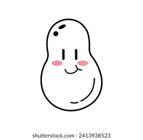 Cute Cartoon Fruit Vector Art. Simple and fun design for kids
