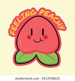 Cute Cartoon Fruit Vector Art. Simple and fun design for kids