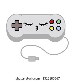 cute cartoon of a game controller