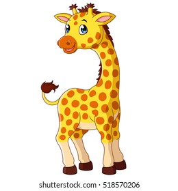 Cute Vector Giraffe Print Stock Vector (Royalty Free) 1039172011