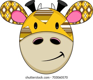 Cute Cartoon GIraffe