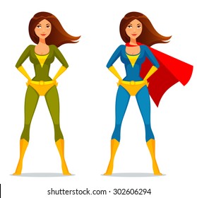 Supergirls Stock Vectors, Images & Vector Art | Shutterstock