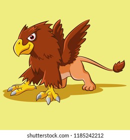 Cute Cartoon Griffin