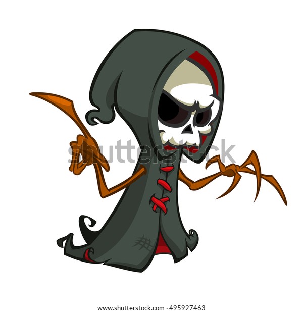 cute grim reaper scythe