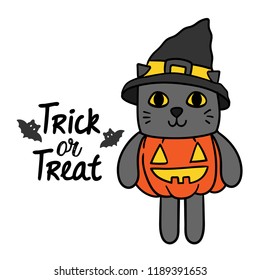 Cute Cartoon Halloween vector.