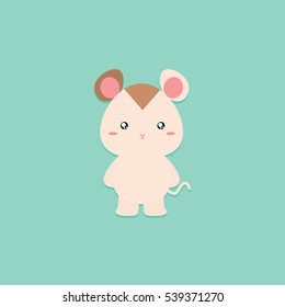 Cute Cartoon Hamster