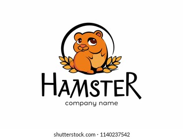 Hamster Logo Images, Stock Photos & Vectors | Shutterstock