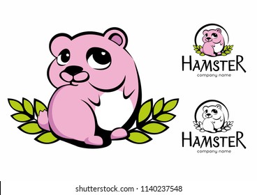 Hamster Logo Images, Stock Photos & Vectors | Shutterstock