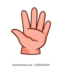 diseño lindo de mano de caricatura. apto para pegatinas, libros para niños y elementos de dibujos animados