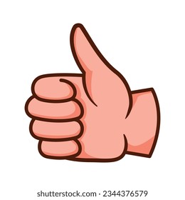 cute cartoon hand drawn illustration design. suitable for stickers, children's books and cartoon elements