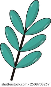 Desenho Animado Feliz Ícone De Celebração Da Páscoa. Ilustração de vetor.