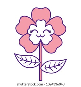 cute cartoon happy flower adorable kawaii