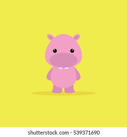 Cute Cartoon hippo