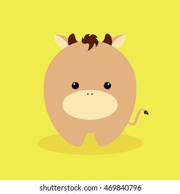 Cute Cartoon horse