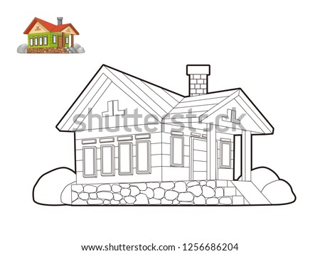 Cute House Drawing For Kids - Cat's Blog