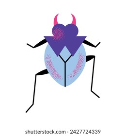 Cute cartoon insect characters set. Funny happy small bugs, caterpillars, grasshoppers, beetles, worms, bees and ants. Flat modern vector illustrations isolated on white background