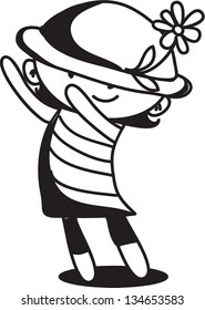 Cute cartoon kids