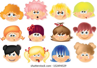 Cute cartoon kids 