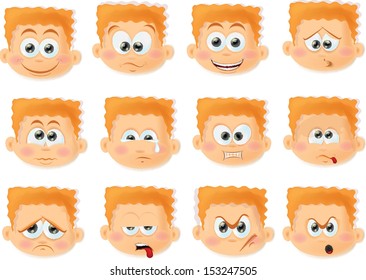 Cute cartoon kids