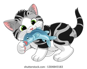 2,334 Cat Catching Stock Vectors, Images & Vector Art | Shutterstock