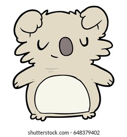 cute cartoon koala