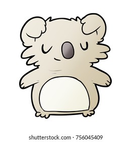 cute cartoon koala