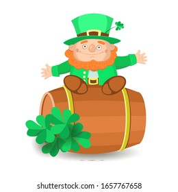 Leprechaun Cartoon Images Stock Photos Vectors Shutterstock Schau dir unsere auswahl an cartoon leprechaun an, um die tollsten einzigartigen oder spezialgefertigten, handgemachten stücke aus unseren shops zu finden. https www shutterstock com image vector cute cartoon leprechaun sits on wooden 1657767658