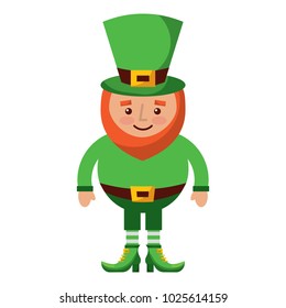 Leprechaun Sad Cartoon St Patricks Day Stock Vector (Royalty Free ...