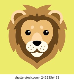 Cute cartoon lion profile avatar

Editable vector illustration made for animal avatar pack.