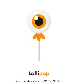 Cute cartoon lollipop, Vector, Illustration.