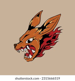 cute cartoon mask art vector illustration suitable for branding needs and so on