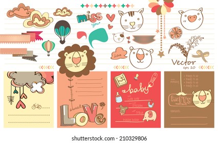 Cute Cartoon Memo Paper 