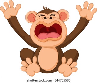 cute Cartoon monkey
