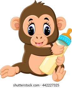 cute Cartoon monkey