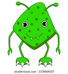 Cute cartoon Monster