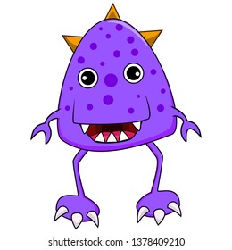 Cute cartoon Monster