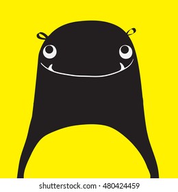 Cute cartoon monster