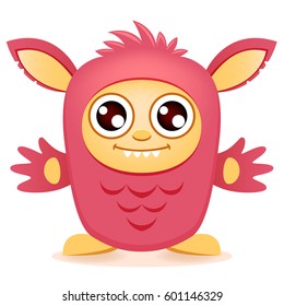 Cute cartoon monster