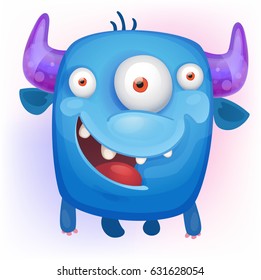 Cute Cartoon Monster