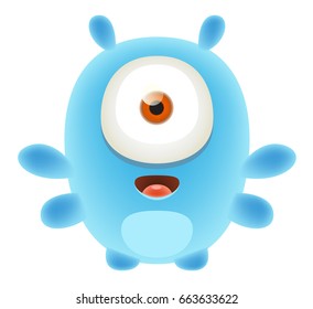 Cute Cartoon Monster