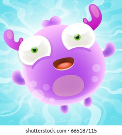Cute Cartoon Monster