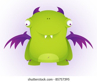 Cute Cartoon Monster