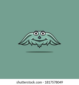 Cute cartoon monster design vector 