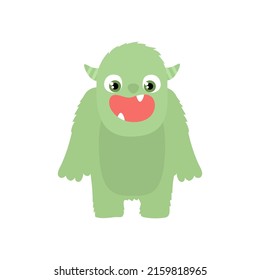 cute cartoon monster vector illustration