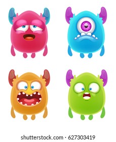 Cute Cartoon Monsters